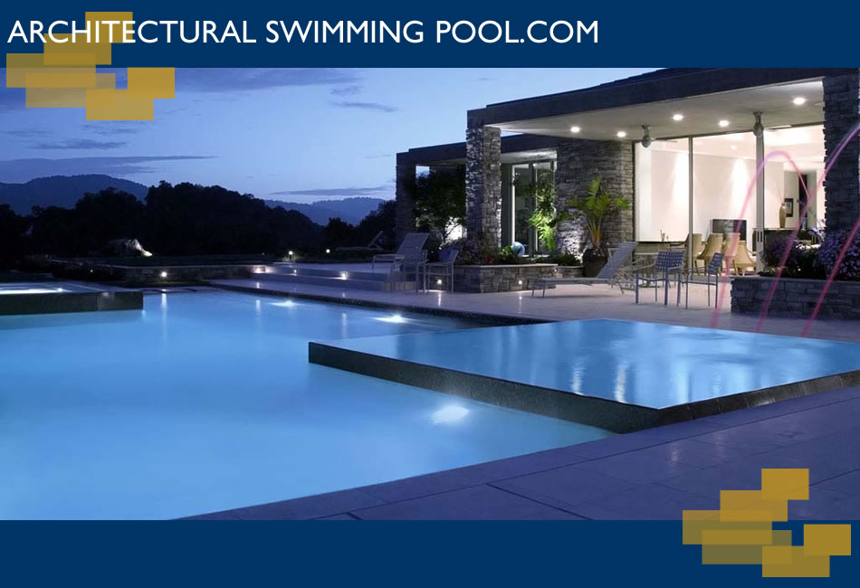 Architectural Swimming Pool, Custom Swimming Pool by International Pool Designer
